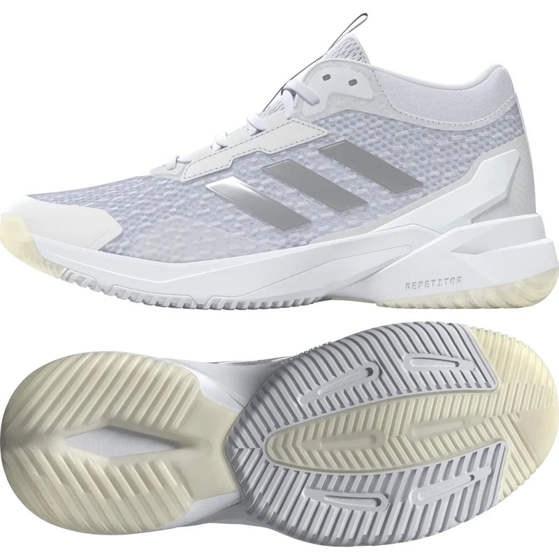 Adidas Crazyflight 6 MID Branco/prata