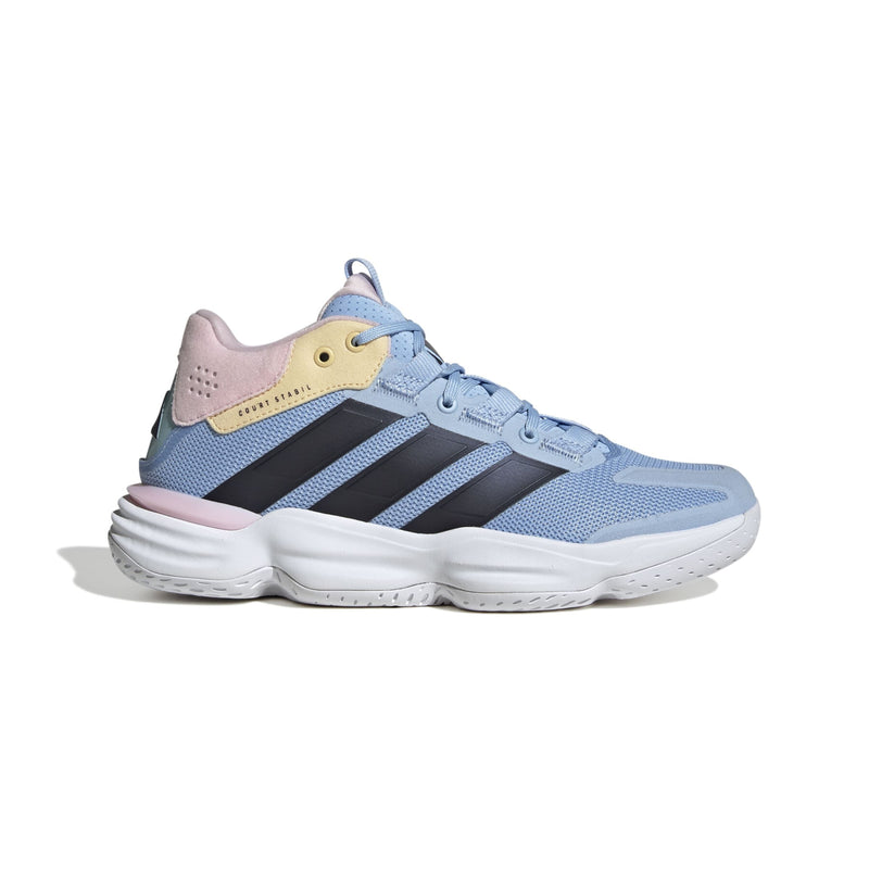 Adidas Stabil (Courtstabil) Azul Claro/Rosa/Amarelo