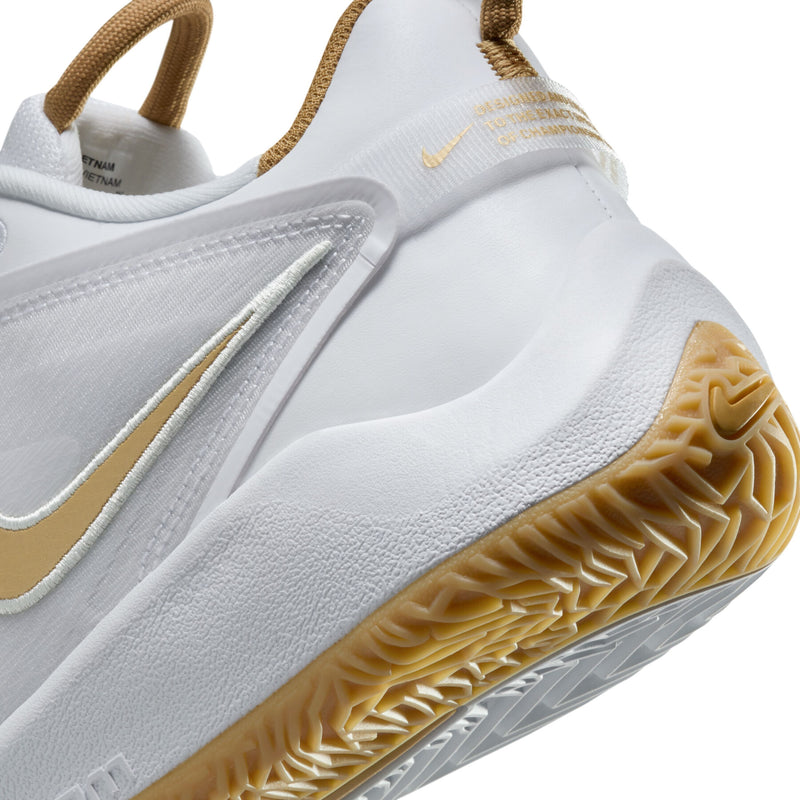 Nike Air Zoom Hyperace 3 Branco/Dourado